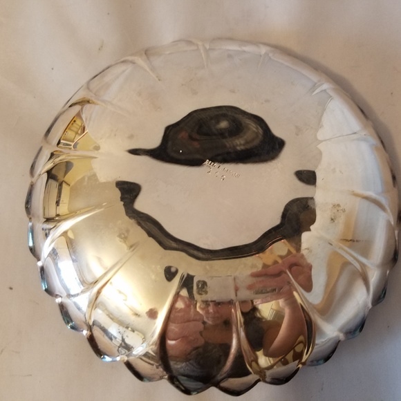 Reed & Barton Vintage Candy Dish Swan Lily Silver - Picture 7 of 8